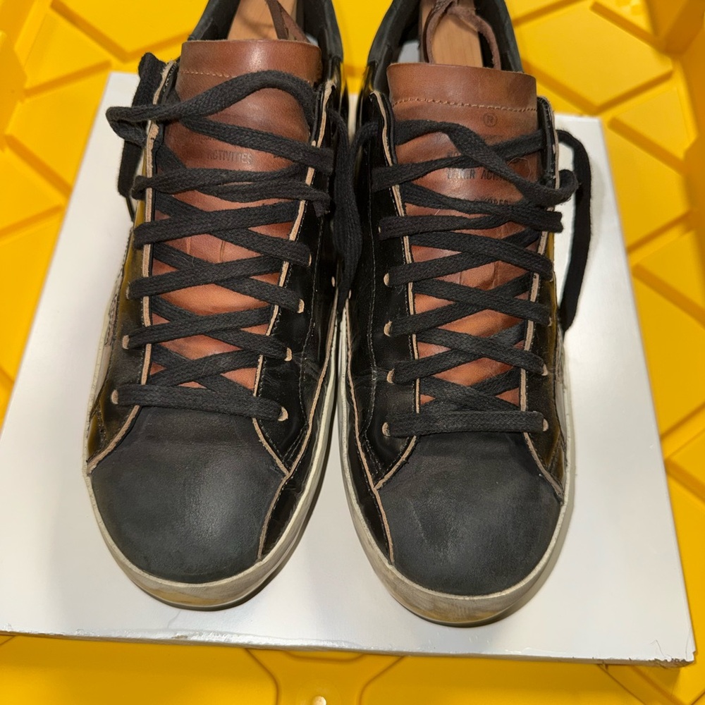 Golden Goose Black and Brown Sneakers - Picture 3 of 6